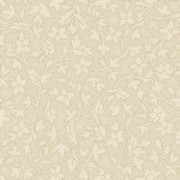 Хлопок Флора бежевый шир. 110 см